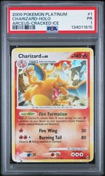 Charizard 1/99 Cracked Ice Holo - Platinum: Arceus