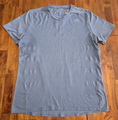 Adidas Energy Running Climacool Reflective Short Sleeve Athletic Top Size Medium