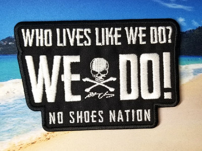 EMBROIDERED KENNY CHESNEY  NO SHOES NATION PATCH (Please Read Ad)