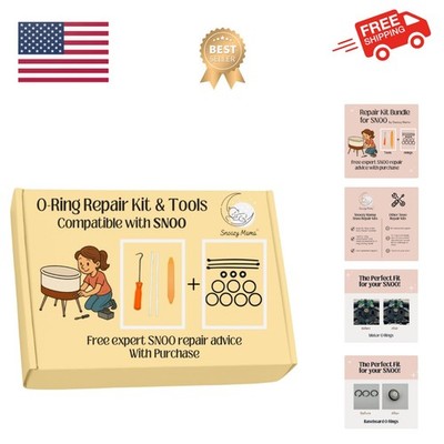 Kit Riparazione SNOO Smart Sleeper – O-Ring FDA E Attrezzi Per Culla, Set Completo