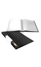 Art Portfolio Folder, 40 Clear Pockets Paper Protectors Display 80 Pages 17  x12  