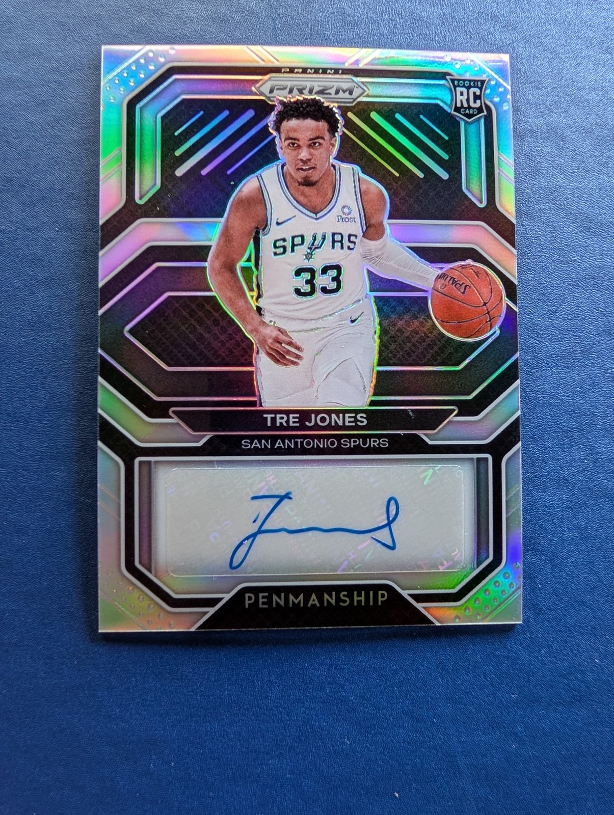 2020-21 Panini Prizm - Tre Jones (RC) AUTO #RP-TJN - NM-MT