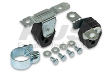 Montagesatz Schalldämpfer HJS 82 11 9166 Endschalldämpfer für VW POLO 4 9A4 9A2