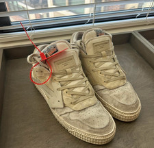 Virgil Abloh Off-White 3.0 Low "Tan and Ivory" Sneakers