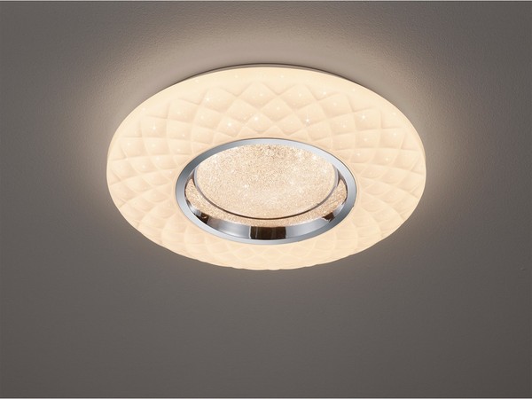 Dimmbare Led Deckenleuchte Lampe Mit Sternenhimmel Effekt Plus Fernbedienung-image