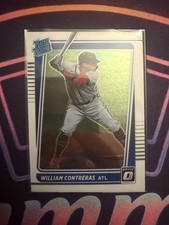 2021 Panini Donruss Optic - Rated Rookie William Contreras #80 (RC) Braves
