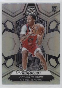 2023-24 Panini Mosaic NBA Debut Silver Prizm Jordan Hawkins #253 Rookie RC
