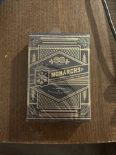 Theory 11 Monarchs Navy Blue Playing Cards - 1 Deck - Poker Magicians SEALED NEW