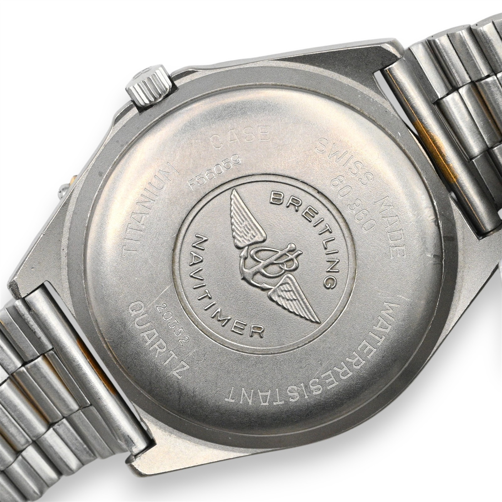 BREITLING AEROSPACE NAVITIMER ANALOG DIGITAL QUAR… - image 5