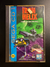 Iron Helix Sega CD 1994 CIB Complete Long Box Manual Disc Spectrum HoloByte
