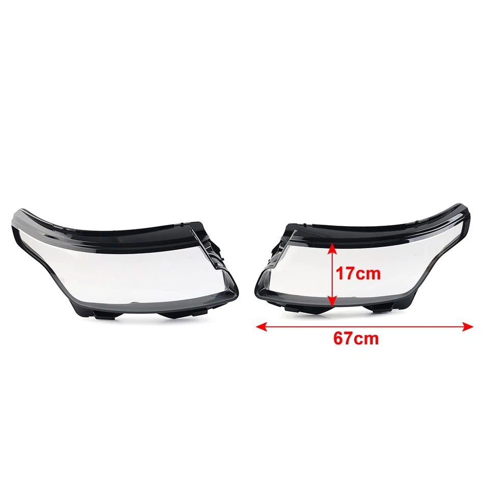 Headlight Clear Lens Cover Lamp Shell for Land Rover Range Rover 2018-2022 Right - Image 2 of 4