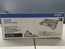 New/Sealed In Box Genuine Brother DR720 Drum Unit Black Toner Cartridge