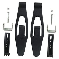 Hood Latch Strap with Catch Bracket Kit 2 Pack Compatible with Kenworth 2 SET