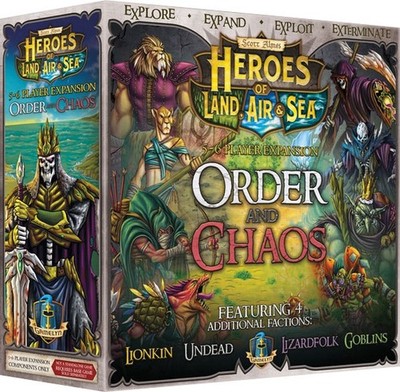 GLGHLAS-OC Gamelyn Games Heroes Of Land, Air & Sea: Order And Chaos Expansion
