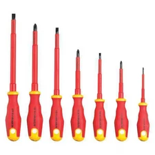 Jonard Tools Tk-70Ins Insulated Screwdriver Set, 7 Pcs