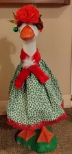 Unique Goose clothes outfit 25-27 Plastic or Cement Christmas