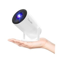 Mini Projector with WiFi and Bluetooth, Built-in Apps, 210  Rotatable color 1