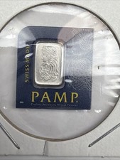 1 gram Platinum Bar - PAMP Suisse Lady Fortuna In Assay # C311780 2985.62 per troy oz