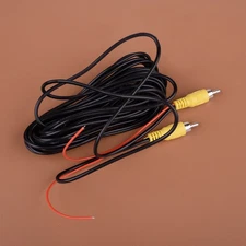 6m Video Extension Cable for Auto Car Trailer Rear View Parking Camera New