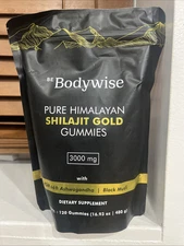 Be Bodywise Pure Himalayan Shilajit Gummies | With Ashwagandha, Gokshura & other