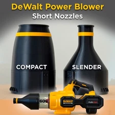 Car Detailing Nozzles for DeWalt 60v Power Blower – Model DCBL772