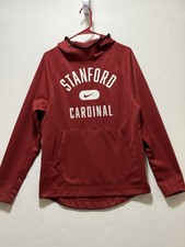 Nike Dri-Fit Red Stanford Cardinal Pullover Hoodie Sweatshirt Adult Sz M