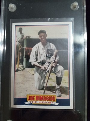 Joe DiMaggio The Minors 1992 Score 1 Of 5 #0674 Of 2,500 Autograph
