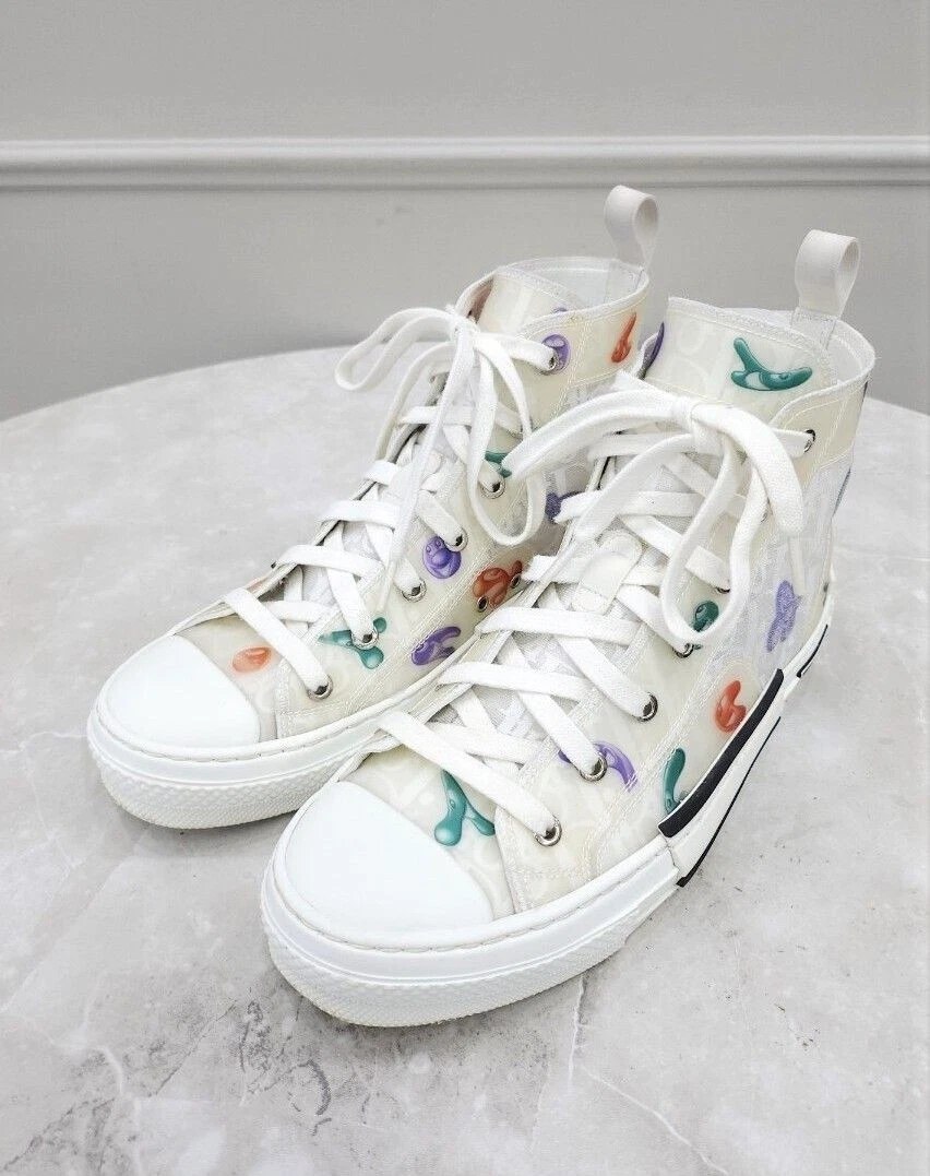 Baskets montantes obliques Dior Kenny Scharf 57381625