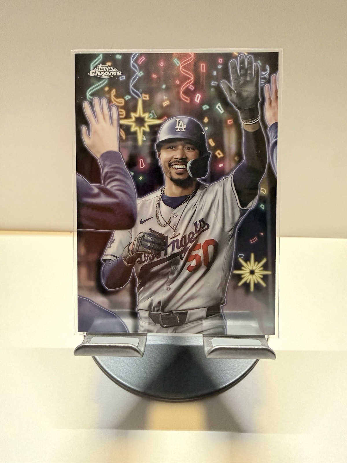 2025 Topps Chrome Update Celebracion Mookie Betts CT-3 SSP