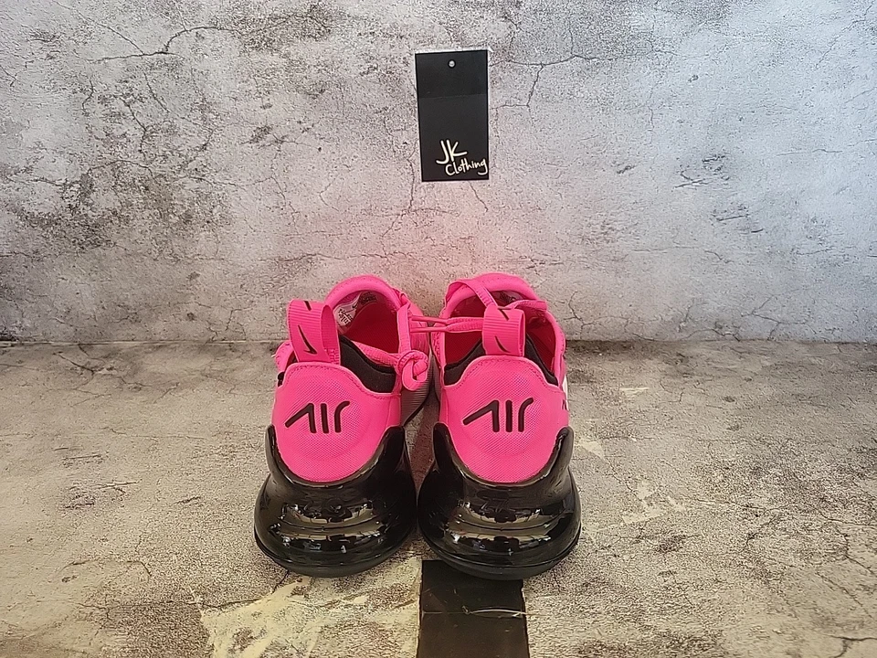 Nike Air Max 270 Correr Mujer 7/Niños 5.5 Láser Fucsia Negro Blanco 943345-602 Foto 3 de 4