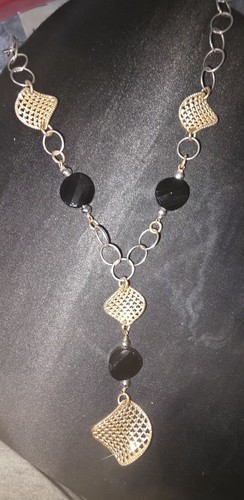 Boccadamo Italy 925 Silver W/ Gold over Necklace 45$