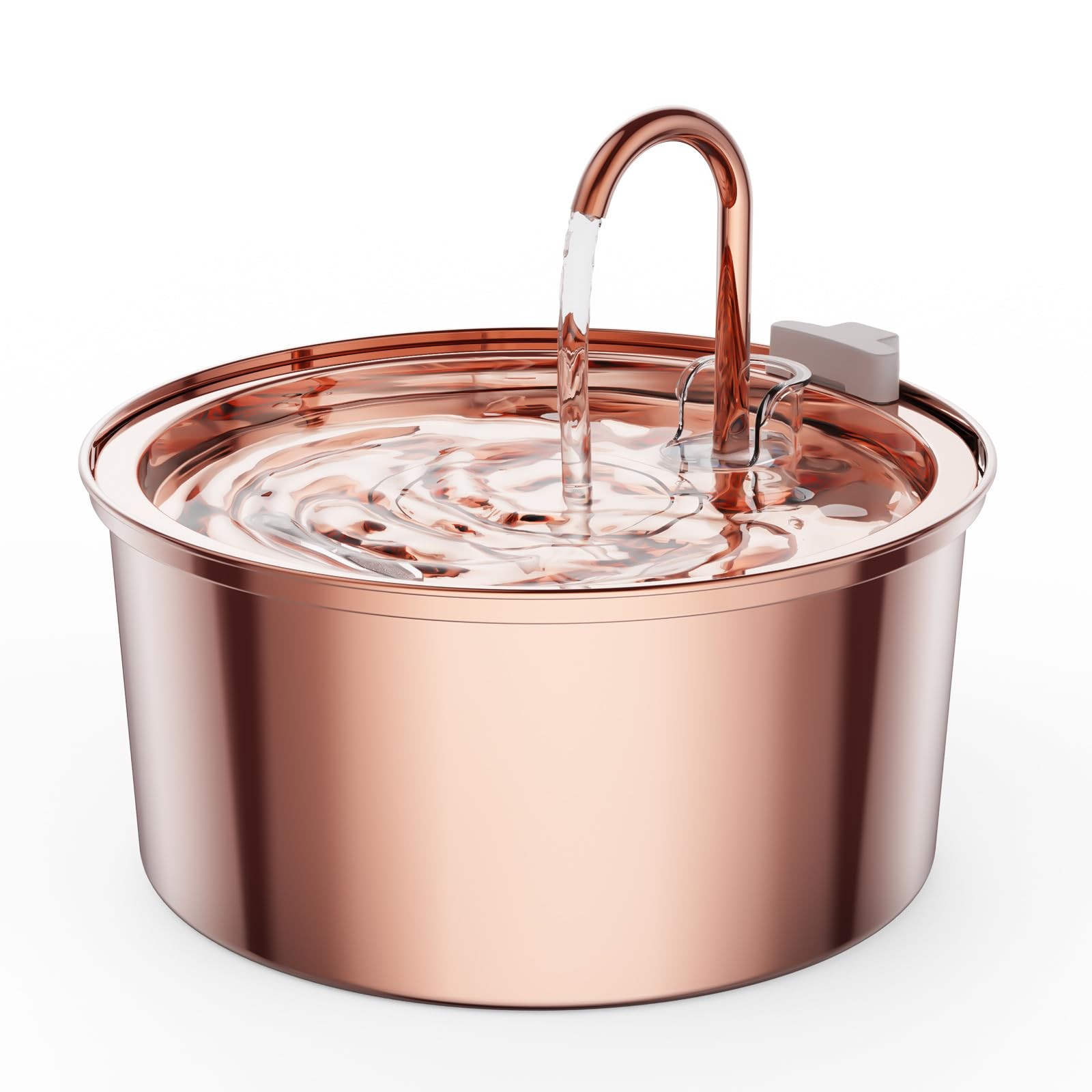 Fontanella per Gatti 3.2L Inox | Più Acqua, Meno Lavoro per Te