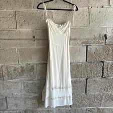 Reformation Ronan Dress Womens 4 Ivory Wedding Reception Travel Midi