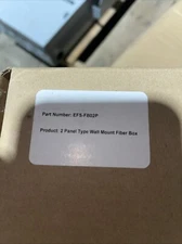 wall mount fiber box 2 Panel EFS-FB02P