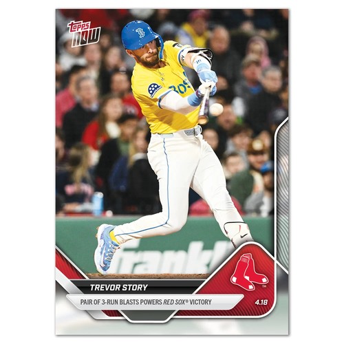 2025 Topps Now 82 Trevor Story
