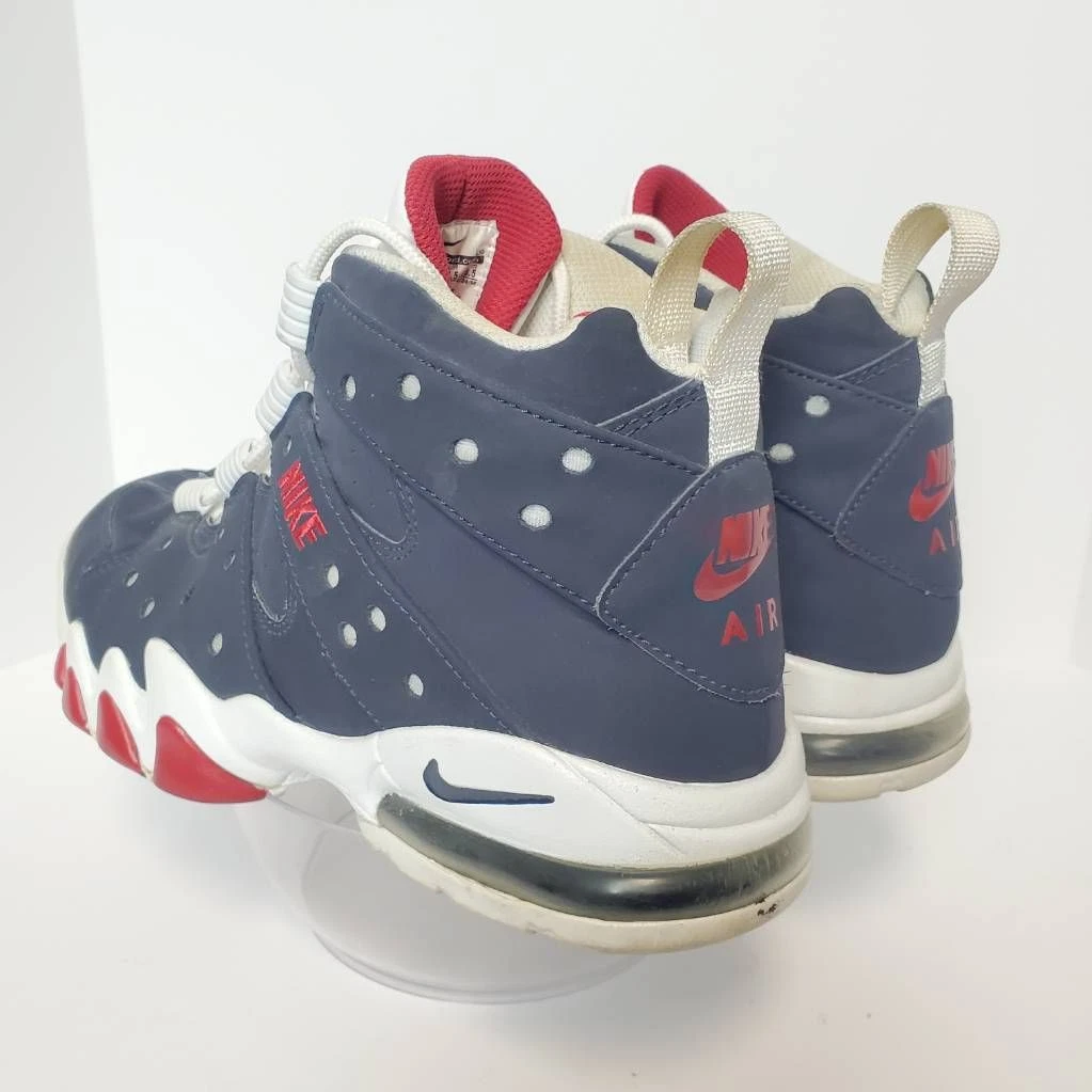 Nike Air Max2 CB 94 Olympics Barkley Basketball Shoes Blue 305440 400 sz 10.5