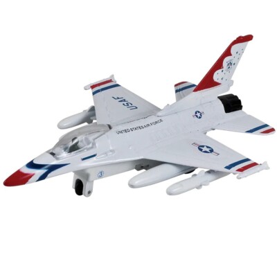InAir Jumbo Diecast Pullbacks F-16 Fighting Falcon  Thunderbirds