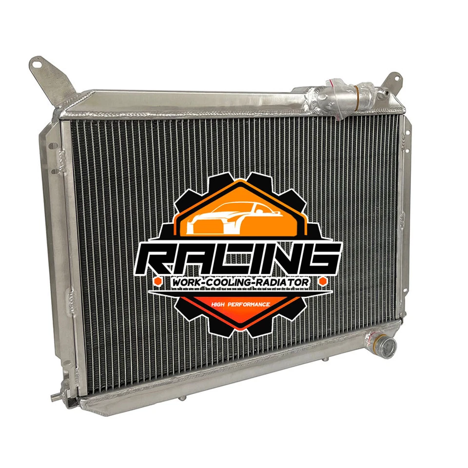 Radiador completo de aluminio para Nissan 300ZX 1984-1989 3,0 L V6 1985 1986 1987 1988 89 Foto 4 de 4