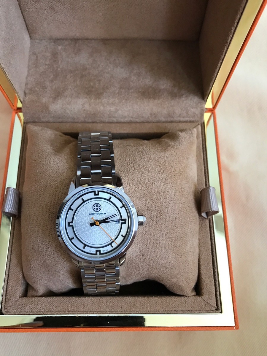 ON SALE) NWT Tory Burch TORY 28mm TRB1010 WATCH RETAIL $500 | eBay