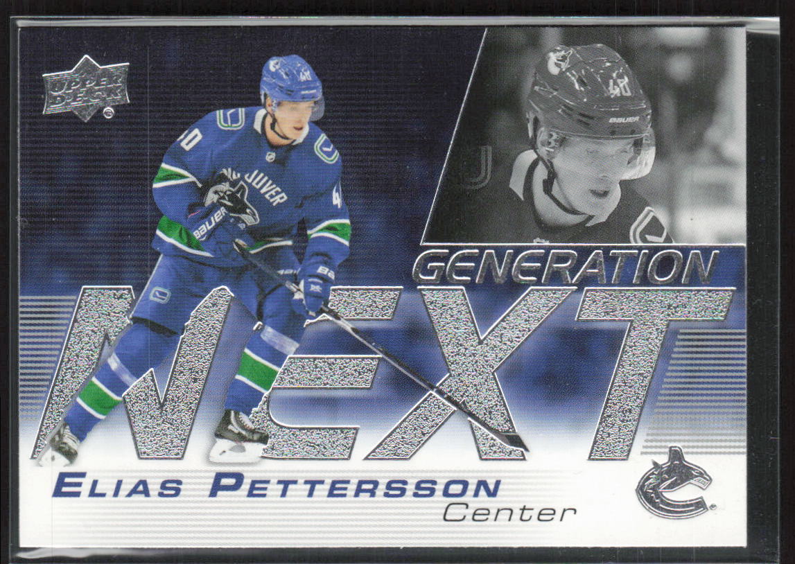 2019-20 Upper Deck #GN-3 Elias Pettersson Generation Next