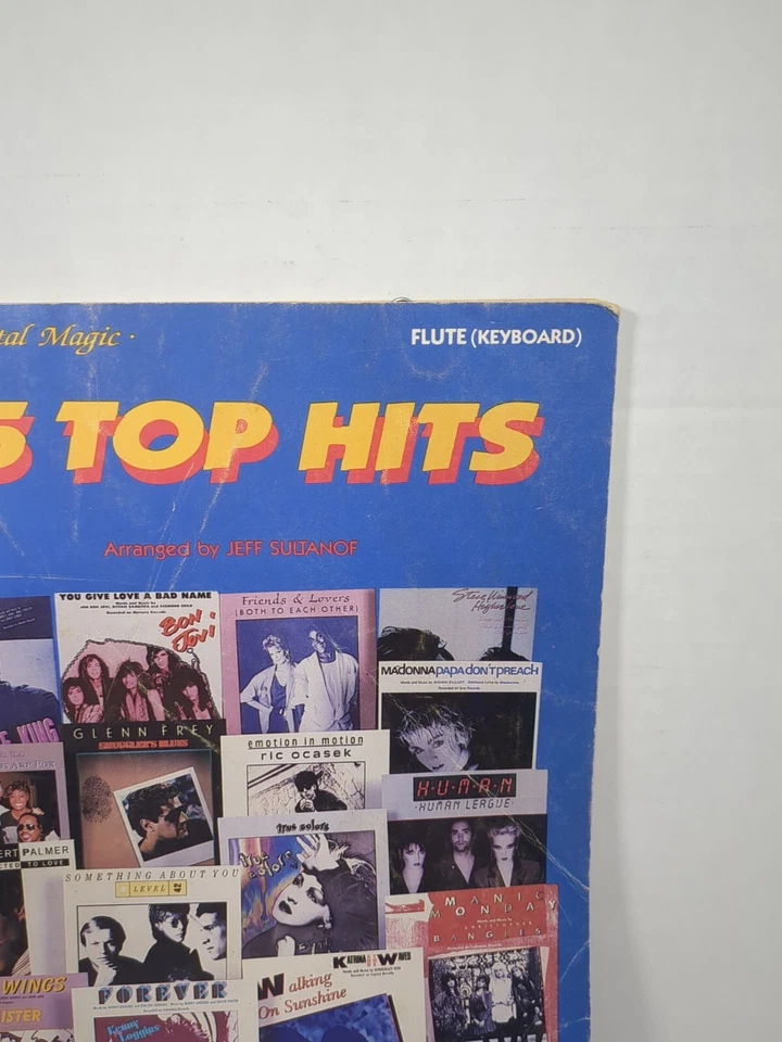 Instrumental Magic: 55 Top Hits - Flauta (Teclado) Jeff Sultanof 1988 Warner Bro Foto 3 de 4