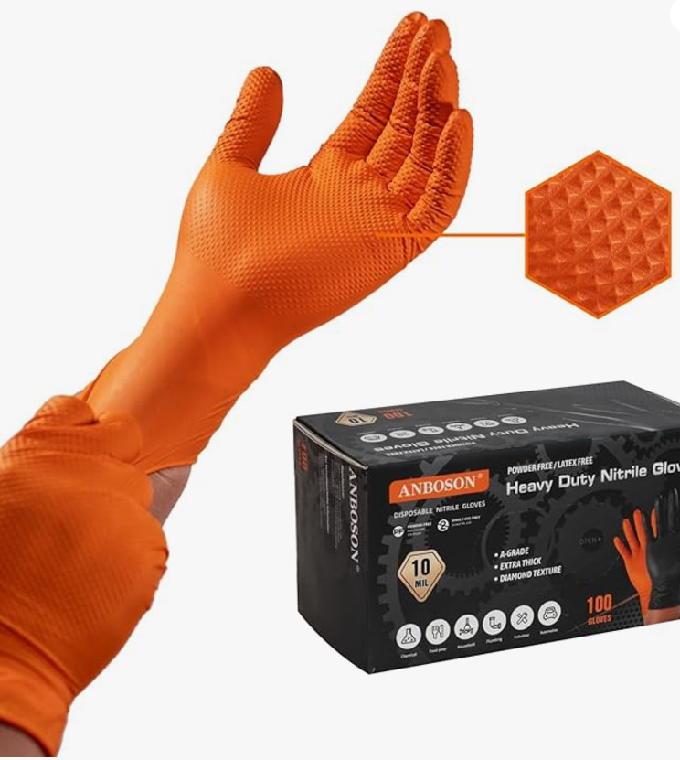 Diamond Grip Gloves Rubber Gloves Autozone Mil Nitrile Gloves