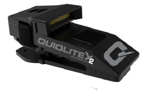 Quiqlite Nuevo Quiqlite X2 Blanco/Blanco Recargable Manos Libres Linterna Antorcha - Imagen 1 de 2