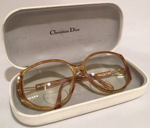 dior gold frame glasses