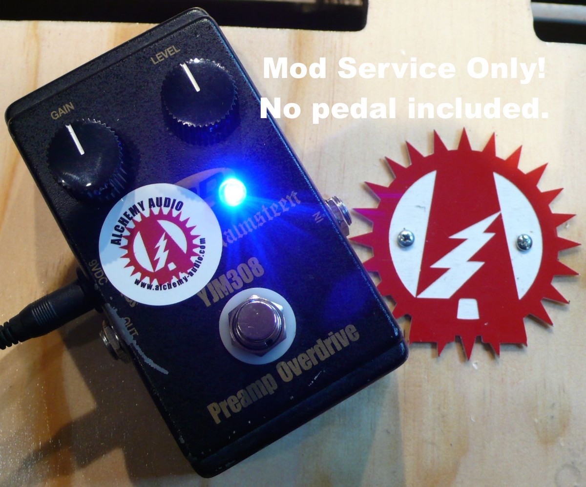 Mod Service (No Pedal) DOD YJM308 Yngwie Malmsteen (250) Overdrive