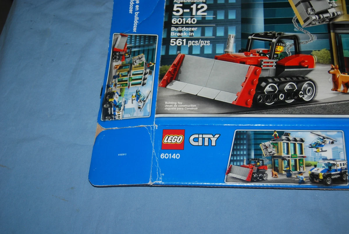 Lego Empty Box 60140 Bulldozer Break In City Some Wear No Brick eBay