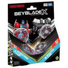 BEYBLADE X BX-00 Doppelstarter Transformers Optimus Prime 4-60P/Megatron 4-80B