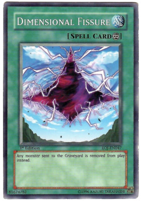 Yu-Gi-Oh! Dimensional Fissure EOJ-EN047 Enemy of Justice Common 1st Edition LP