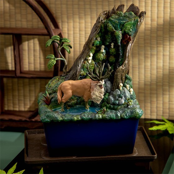 PRINCESS MONONOKE Water Garden Bonsai Fountain Mysterious Forest