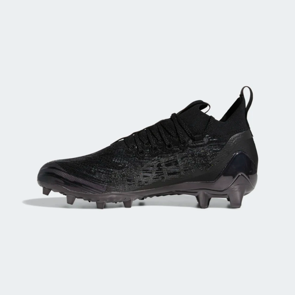 Size 7.5 - adidas Adizero Primeknit Cleats Black Night Metallic